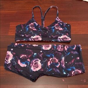Constantly Varied Gear Rose and Bird Sports bra & Leggings